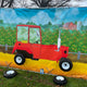 Pit Stop Challenge Interactive Carnival Frame Game, Tractor