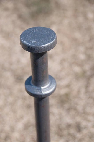 3/4" x 36" Double Head Steel Tent Stakes