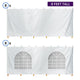40' x 120' Party & Canopy Tent Premium Blockout Sidewall Kit