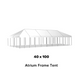 40x100 White Frame Party Tent for Sale