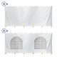 40' x 80' Party & Canopy Tent Premium Blockout Sidewall Kit