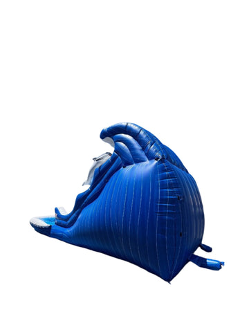 18' Double Drop Wave Slide Pool - WS4120