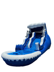 18' Double Drop Wave Slide Pool - WS4120