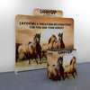 Image of Trade Show Display with Tension Fabric Backdrop