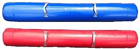 Blue and Red Air Filled Joust Poles - Two Pack