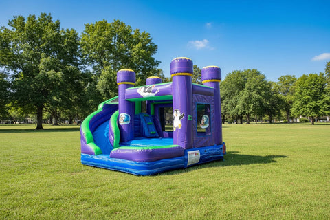 4 X Fun Commercial Inflatable Bounce House Combo - CO2404