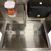 Image of Paragon Pro Series Portable Sink (Stainless Steel) with Splash Guard