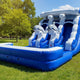 Oceana 15 Foot Double Lane Water Slide | Commercial Inflatable Water Slide - WS4180