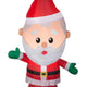 4' Gemmy Airblown Inflatable Santa Claus waving Right Hand