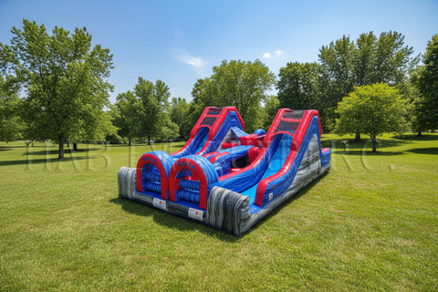 Warrior Challenge Commercial Inflatable Obstacle Course - IG5202-1M
