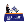 Image of Custom Table Top Pop-Up Display - (3 Panel Pyramid)