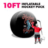 Image of Custom Giant Inflatable Hockey Puck