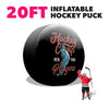 Image of Custom Giant Inflatable Hockey Puck