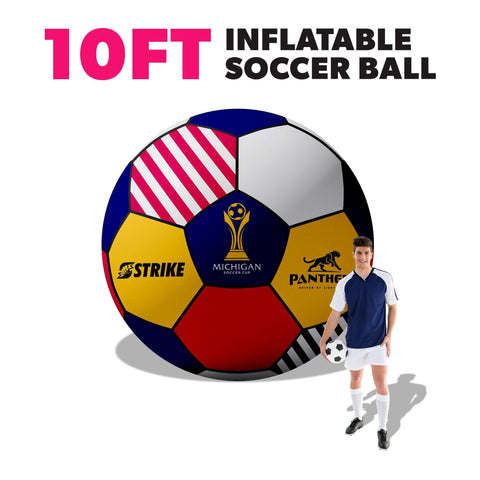 Custom Giant Inflatable Soccer Ball