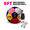 Image of Custom Giant Inflatable Soccer Ball
