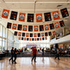 Image of Custom Double-Sided Print String Pennant Flags