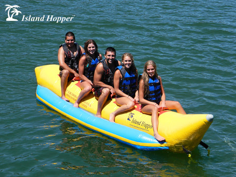 Island Hopper 5 Person Inflatable Banana Boat