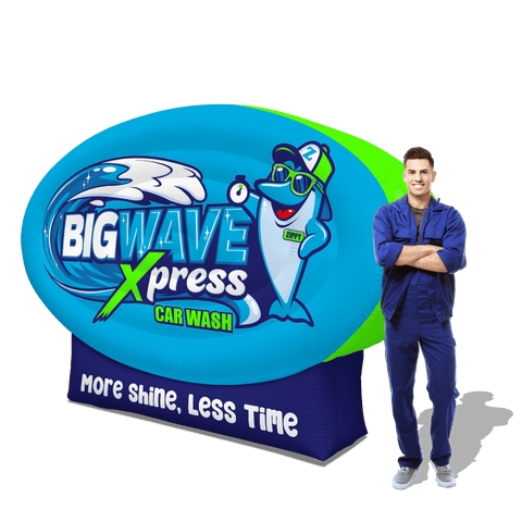 Giant Inflatable Logo Marquee Sign