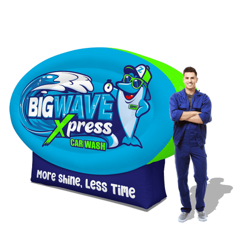 Giant Inflatable Logo Marquee Sign