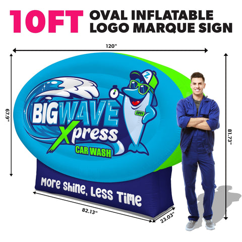 Giant Inflatable Logo Marquee Sign