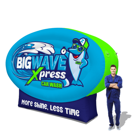 Giant Inflatable Logo Marquee Sign