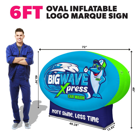 Giant Inflatable Logo Marquee Sign