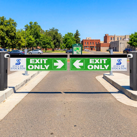 Custom Gate Arm Flags