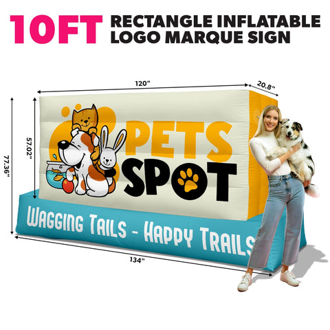 Giant Inflatable Logo Marquee Sign
