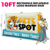 Image of Giant Inflatable Logo Marquee Sign