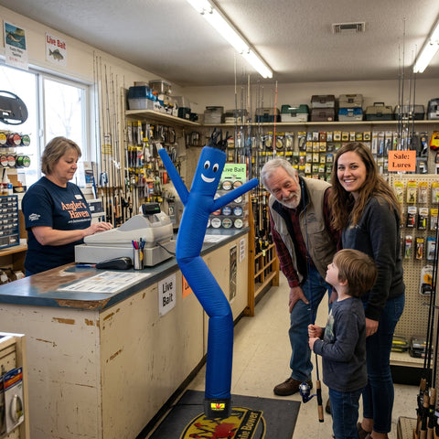 Air Dancers® Originals Inflatable Tube Man Blue