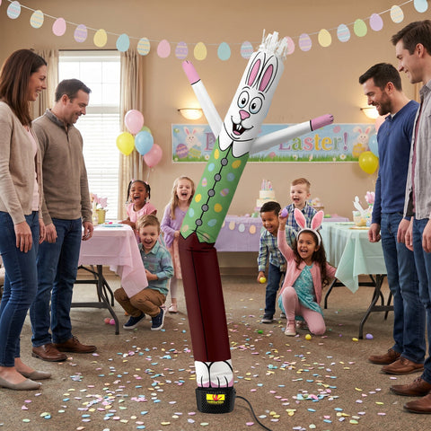 Air Dancers® Originals Inflatable Tube Man Easter Bunny