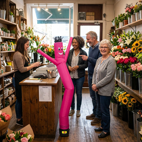 Air Dancers® Originals Inflatable Tube Man Pink
