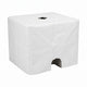 500 lb Tent Ballast Vinyl Block Cover - 21" x 21" x 17.5", White