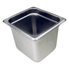 Image of 6" Steam Table Pan - 1/6 Size Pan with lid and tongs