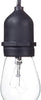 Image of 48' Outdoor LED String Light Set with Warm White S14 Bulbs for Patio, Tent, and Event Lighting