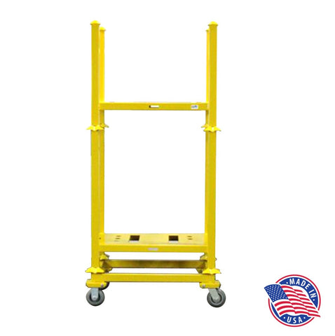 American Cart Tent Stake Rack Rolling Base