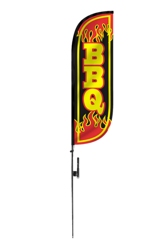 BBQ Feather Flag