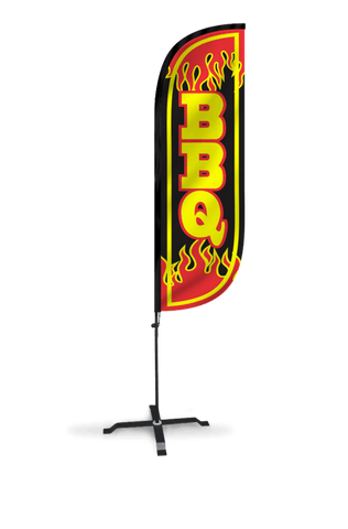 BBQ Feather Flag