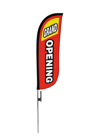 Grand Opening Feather Flag