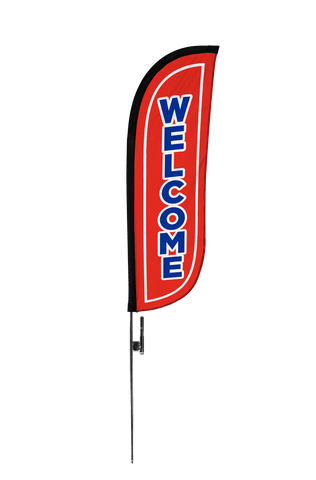 Welcome Feather Flag