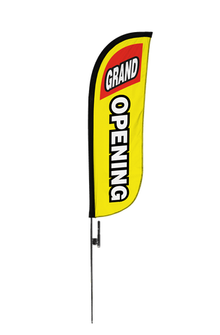 Grand Opening Feather Flag