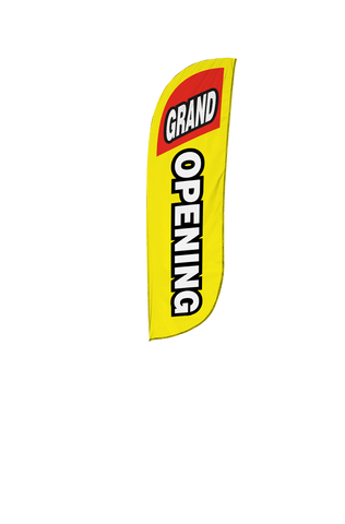 Grand Opening Feather Flag
