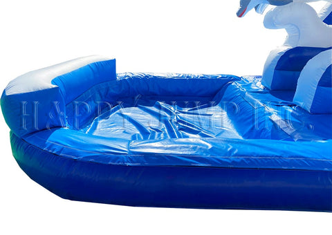 Malibu 18 Foot Double Lane Water Slide - WS4185