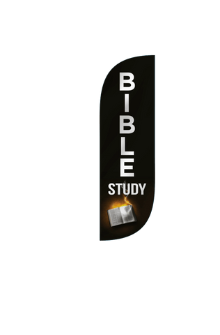 Bible Study Feather Flag