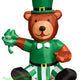 6' Air Blown Inflatable St. Patrick's Day Teddy Bear w/ Shamrock