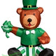6' St. Patrick's Day Teddy Bear Holding a Shamrock by Gemmy Inflatable