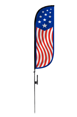 American Flag Feather Flag