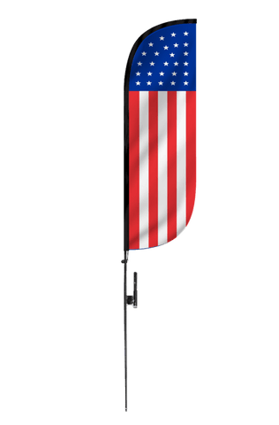 American Flag Feather Flag