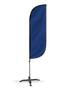 Image of Feather Flag Plain Colors