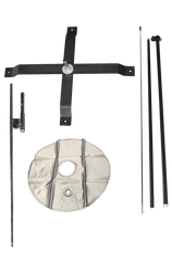 5ft Feather Flag Complete Hardware Set